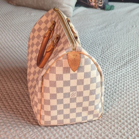 Louis Vuitton Damier Azur Speedy 30 - Picture 2 of 15
